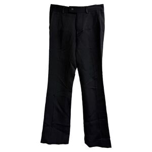 Amiri Bootcut Trousers in Black Viscose